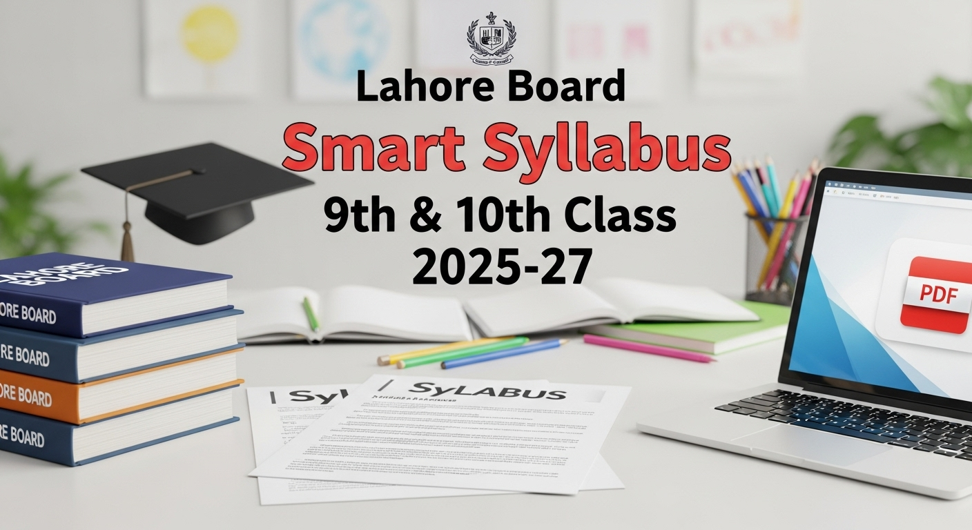 Lahore Board Smart Syllabus 9th & 10th Class 2025-27 [Download PDF]