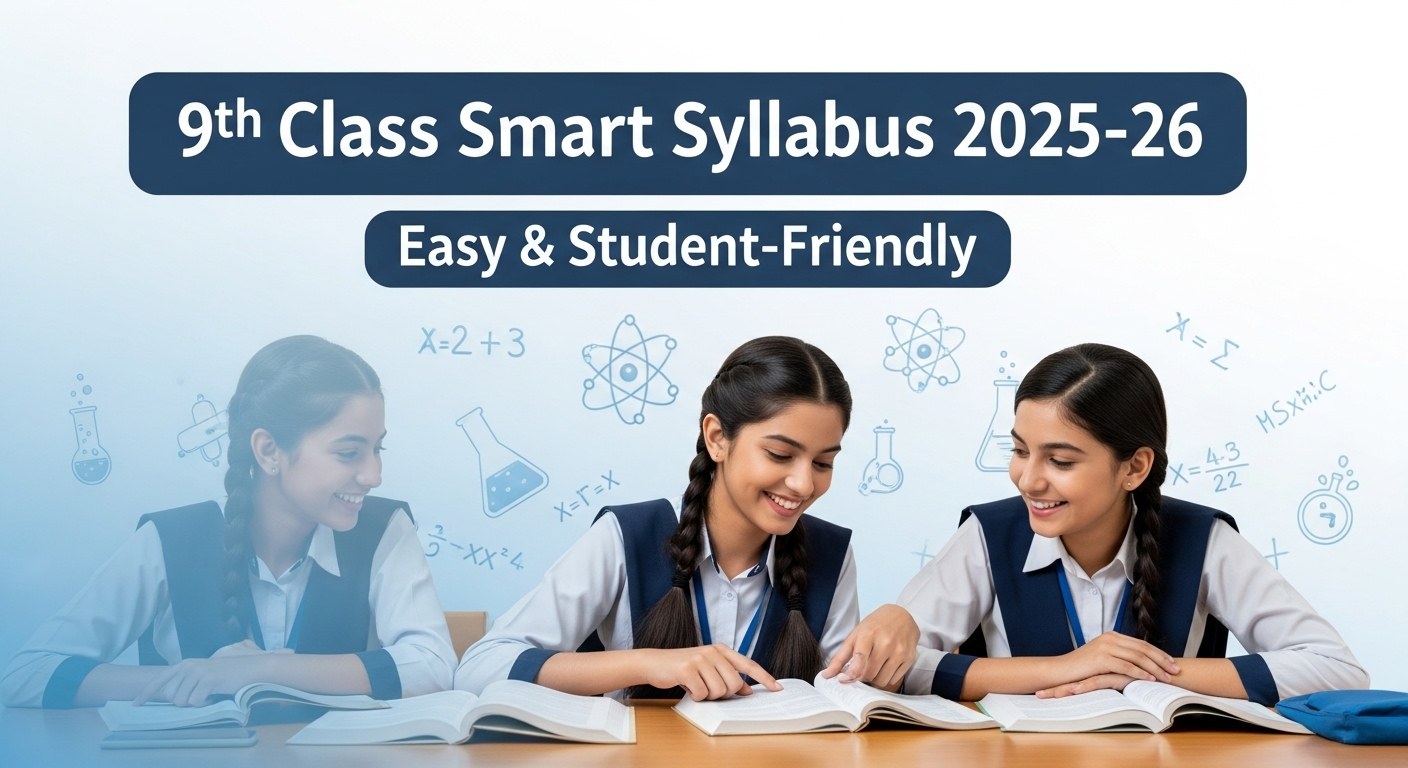 9th Class Smart Syllabus 2026: All Subject