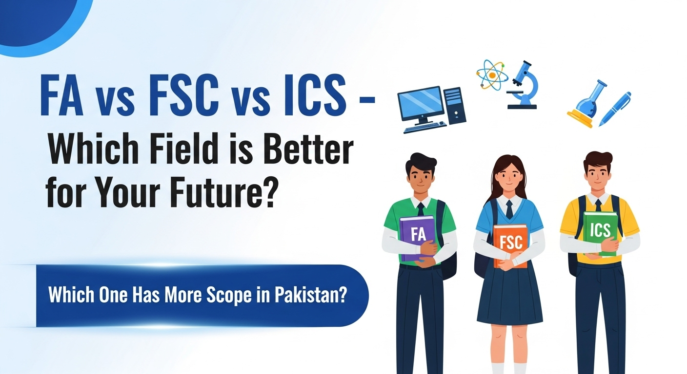 FA vs FSC vs ICS — Which Field Is Better for Your Future?