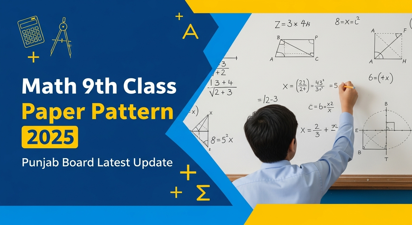 Mathematics 9th Class Paper Pattern