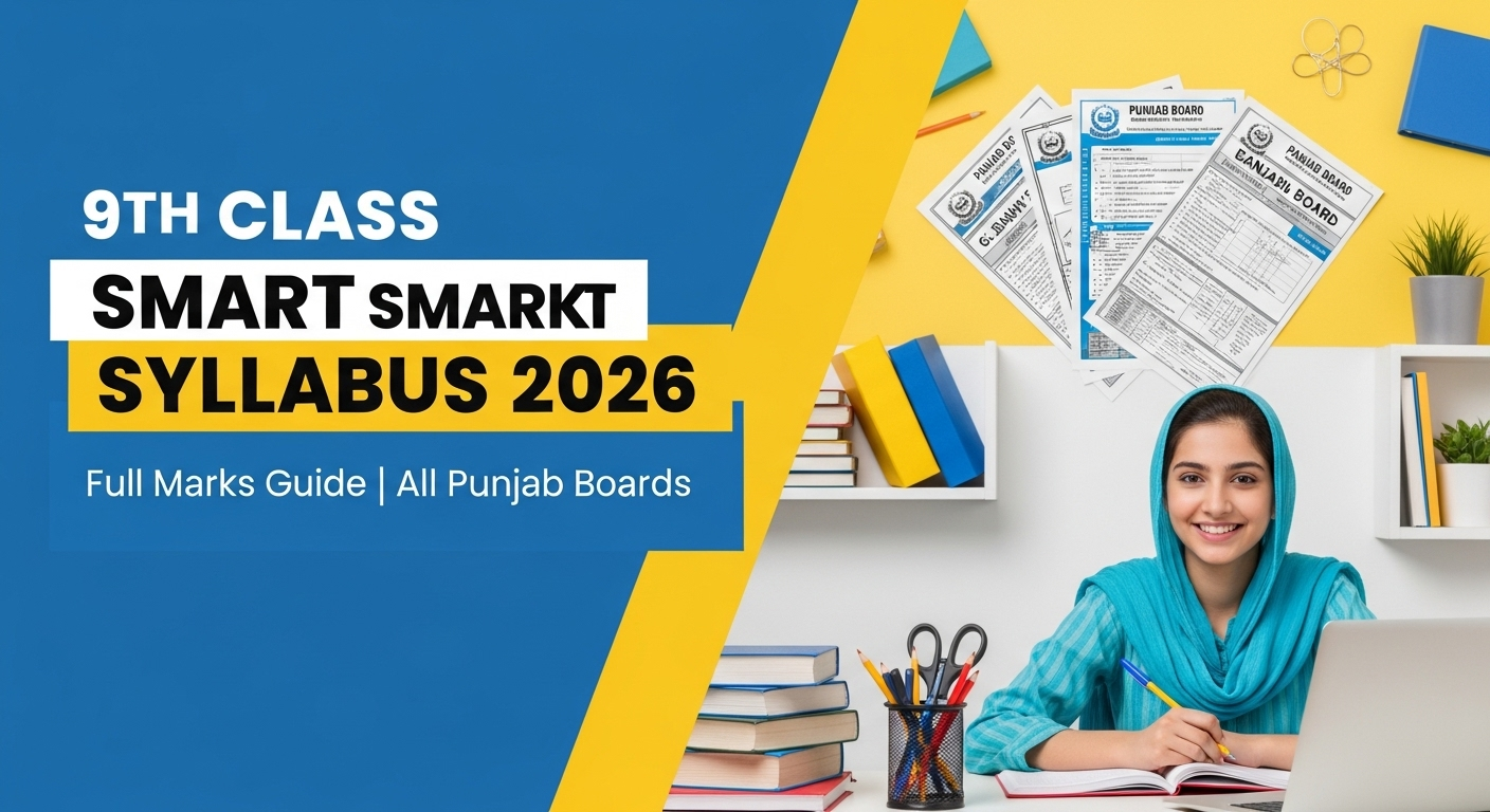 9th Class Smart Syllabus to Get Full Marks in 2026
