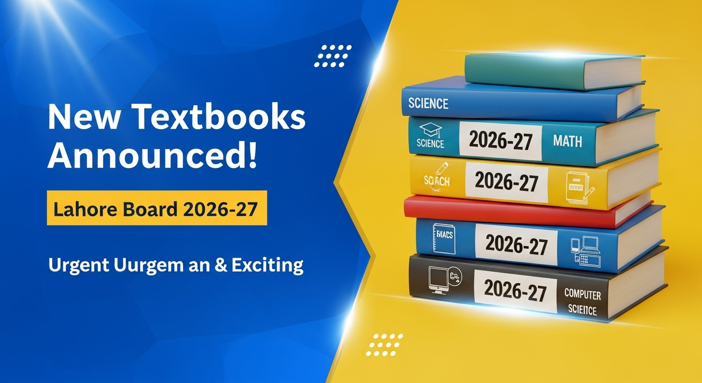 Lahore Board Upcoming Textbook Changes for the Academic 2026–2027